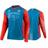 CONJUNTO TROY LEE DESIGNS 2021 MIX SE ULTRA MX LTD ADIDAS TEAM & GP - AZUL / LARANJA